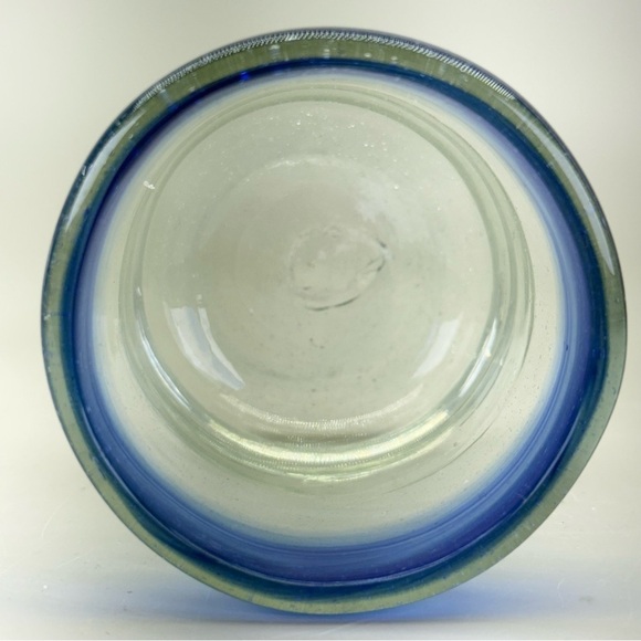 Handblown Mexican Glass Candleholder - Picture 8 of 10